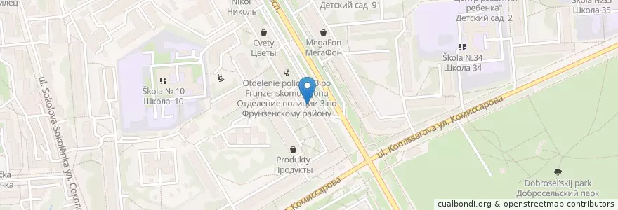 Mapa de ubicacion de Ладушка en Rusya Federasyonu, Центральный Федеральный Округ, Владимирская Область, Городской Округ Владимир.