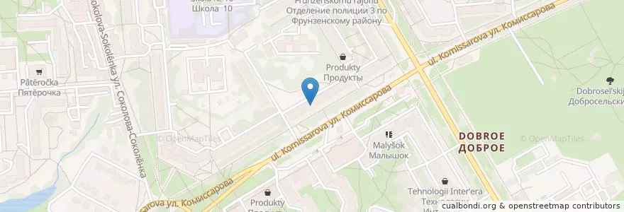 Mapa de ubicacion de Драйв en Rússia, Distrito Federal Central, Владимирская Область, Городской Округ Владимир.