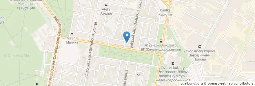 Mapa de ubicacion de Нижний Новгород 603059 en Russie, District Fédéral De La Volga, Oblast De Nijni Novgorod, Городской Округ Нижний Новгород.