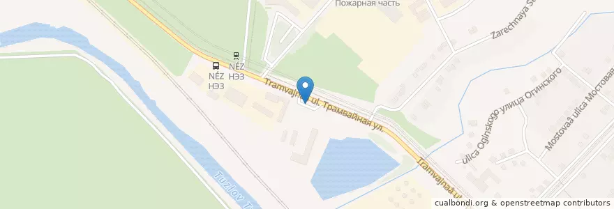 Mapa de ubicacion de Газпром en Russie, District Fédéral Du Sud, Ростовская Область, Городской Округ Новочеркасск.