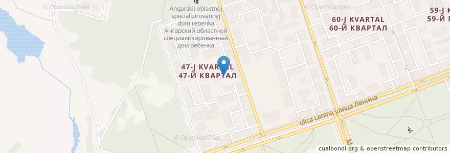 Mapa de ubicacion de Детский сад №24 en Russia, Distretto Federale Siberiano, Oblast' Di Irkutsk, Ангарский Городской Округ.