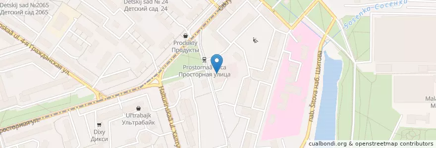 Mapa de ubicacion de Неофарм en Россия, Центральный Федеральный Округ, Москва, Восточный Административный Округ.