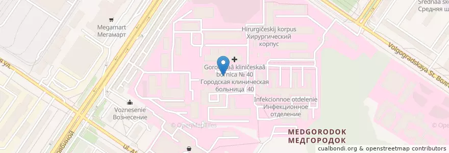 Mapa de ubicacion de Нейрохирургический корпус en Russland, Föderationskreis Ural, Oblast Swerdlowsk, Городской Округ Екатеринбург.