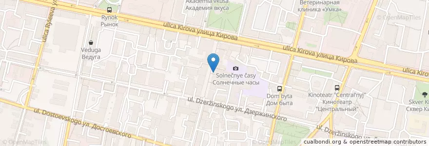 Mapa de ubicacion de Белка en Russia, Distretto Federale Centrale, Калужская Область, Городской Округ Калуга.