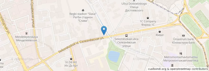 Mapa de ubicacion de Стардог!s en Rússia, Distrito Federal Central, Москва, Центральный Административный Округ, Тверской Район.