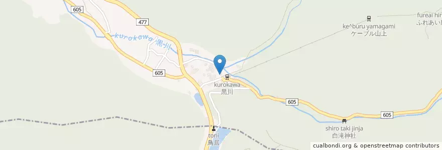Mapa de ubicacion de 新瀧公民館 en 일본, 川西市, 豊能町.
