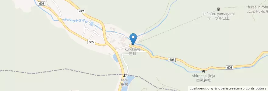 Mapa de ubicacion de 北摂里山トイレ en Japan, Kawanishi, Toyono.