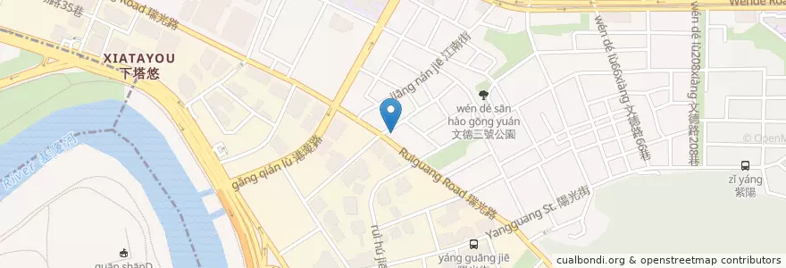 Mapa de ubicacion de 集客人間茶館 en تایوان, 新北市, تایپه, 內湖區.