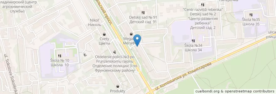 Mapa de ubicacion de Восторг en Rússia, Distrito Federal Central, Владимирская Область, Городской Округ Владимир.