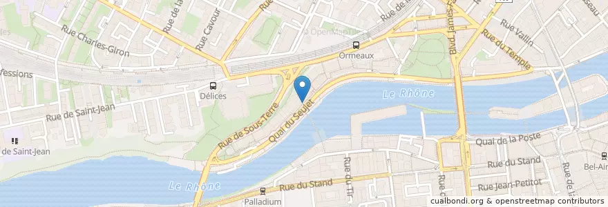 Mapa de ubicacion de L’EFG Bank en Schweiz/Suisse/Svizzera/Svizra, Genève, Genève, Genève.