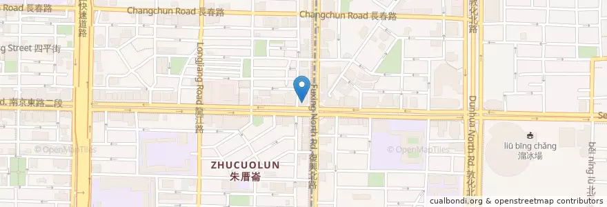 Mapa de ubicacion de 彰化商業銀行 en تایوان, 新北市, تایپه, 松山區.