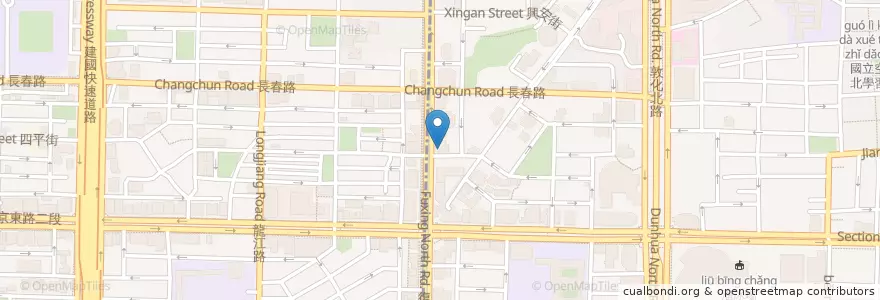 Mapa de ubicacion de 陽信商業銀行 en تایوان, 新北市, تایپه, 松山區.