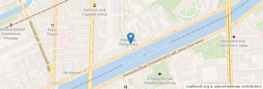 Mapa de ubicacion de Детский сад №27 en Russia, Northwestern Federal District, Leningrad Oblast, Saint Petersburg, Адмиралтейский Район.