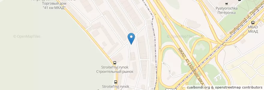 Mapa de ubicacion de Часовня Петра и Павла en Russia, Distretto Federale Centrale, Москва, Поселение "Мосрентген".