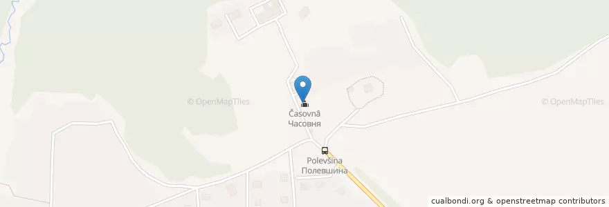 Mapa de ubicacion de Часовня en Rusia, Центральный Федеральный Округ, Московская Область, Городской Округ Истра.
