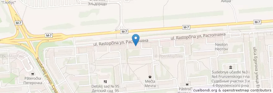 Mapa de ubicacion de Клиника семейной медицины en Russie, District Fédéral Central, Oblast De Vladimir, Городской Округ Владимир.