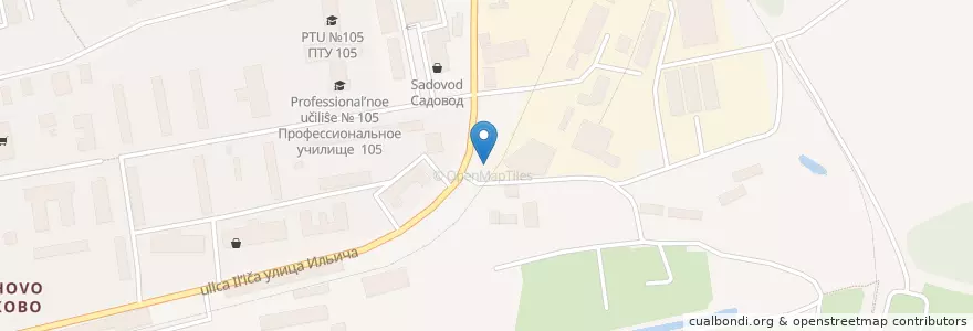 Mapa de ubicacion de Часовня Николая Чудотворца en ロシア, 中央連邦管区, モスクワ州, Богородский Городской Округ.
