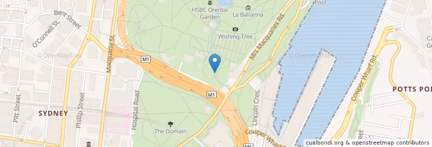 Mapa de ubicacion de Lewis Wolfe Levi en Australia, Nueva Gales Del Sur, Council Of The City Of Sydney, Sydney.