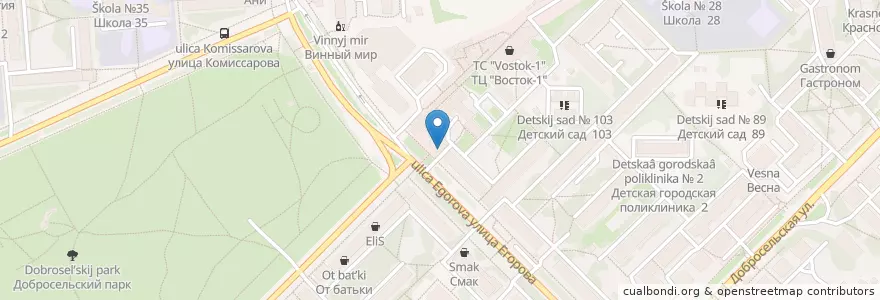 Mapa de ubicacion de Леко en روسیه, Центральный Федеральный Округ, Владимирская Область, Городской Округ Владимир.