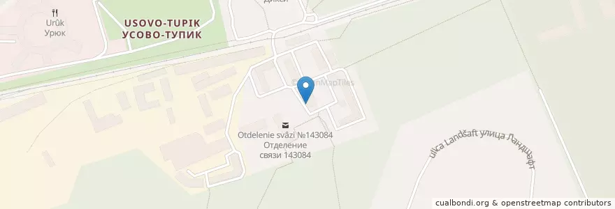 Mapa de ubicacion de Avicenna Deluxe en 俄罗斯/俄羅斯, Центральный Федеральный Округ, 莫斯科州, Одинцовский Городской Округ.
