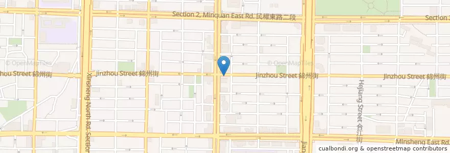 Mapa de ubicacion de 唐宮蒙古烤肉 en 타이완, 신베이 시, 타이베이시, 중산 구.