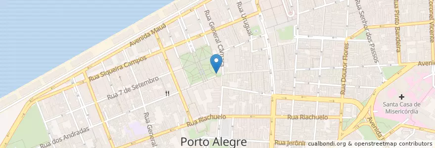 Mapa de ubicacion de Subway en Brasilien, Süden, Rio Grande Do Sul, Região Metropolitana De Porto Alegre, Região Geográfica Intermediária De Porto Alegre, Região Geográfica Imediata De Porto Alegre, Porto Alegre.
