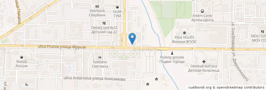 Mapa de ubicacion de Аптека en Russia, Far Eastern Federal District, Primorsky Krai, Артёмовский Городской Округ.