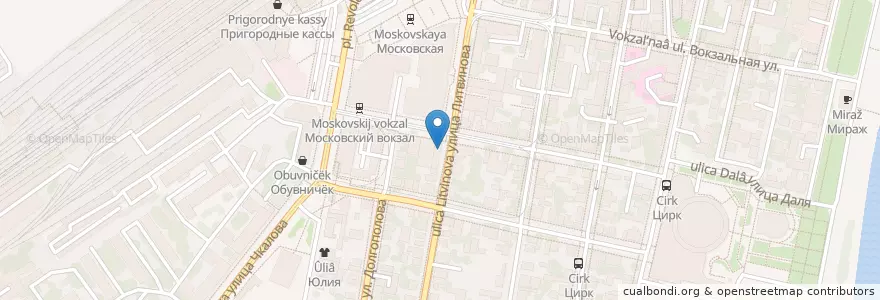 Mapa de ubicacion de Тындыр en Russie, District Fédéral De La Volga, Oblast De Nijni Novgorod, Городской Округ Нижний Новгород.