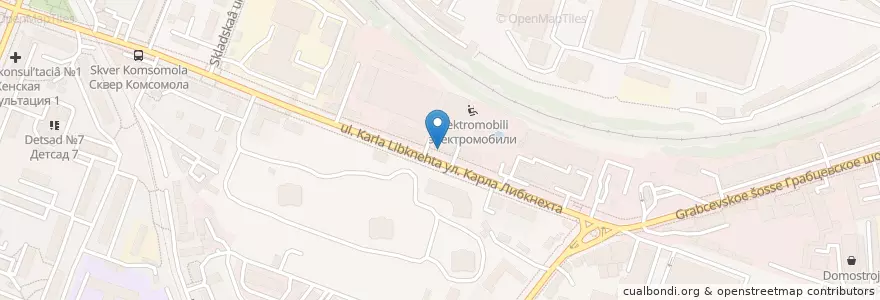Mapa de ubicacion de Good Food en Russia, Distretto Federale Centrale, Калужская Область, Городской Округ Калуга.