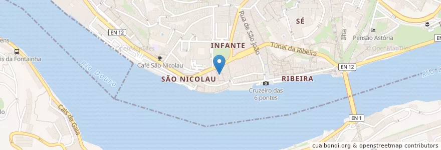 Mapa de ubicacion de A Grade en Portugal, North, Porto, Área Metropolitana Do Porto, Porto, Vila Nova De Gaia, Santa Marinha E São Pedro Da Afurada.