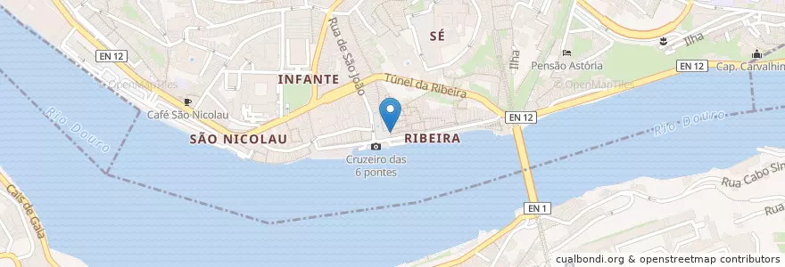 Mapa de ubicacion de Buraquinho en Португалия, Северный, Porto, Área Metropolitana Do Porto, Porto, Vila Nova De Gaia, Santa Marinha E São Pedro Da Afurada.