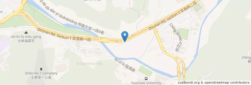 Mapa de ubicacion de VAVA GAGA en Tayvan, 新北市, Taipei, 士林區.