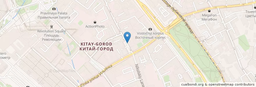 Mapa de ubicacion de Casa Agave en Russia, Central Federal District, Moscow, Central Administrative Okrug, Tverskoy District.
