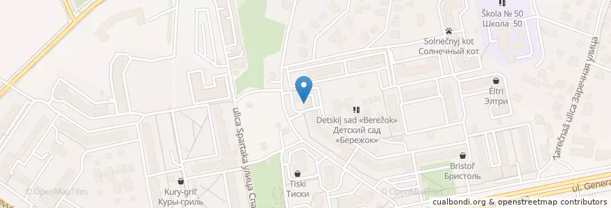 Mapa de ubicacion de Сбербанк en Russia, Distretto Federale Centrale, Калужская Область, Городской Округ Калуга.