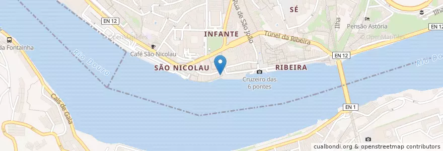 Mapa de ubicacion de Consulado da Suécia en Португалия, Северный, Porto, Área Metropolitana Do Porto, Porto, Vila Nova De Gaia, Santa Marinha E São Pedro Da Afurada.