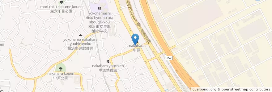 Mapa de ubicacion de ニューカトマンズキッチン en Japão, 神奈川県, 横浜市, 磯子区.