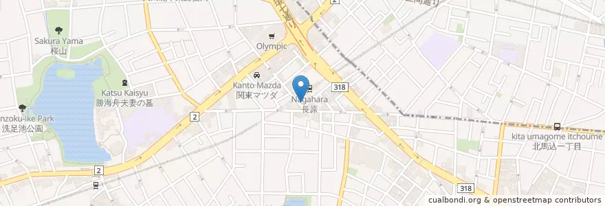 Mapa de ubicacion de 市川薬局 en Jepun, 東京都, 大田区.