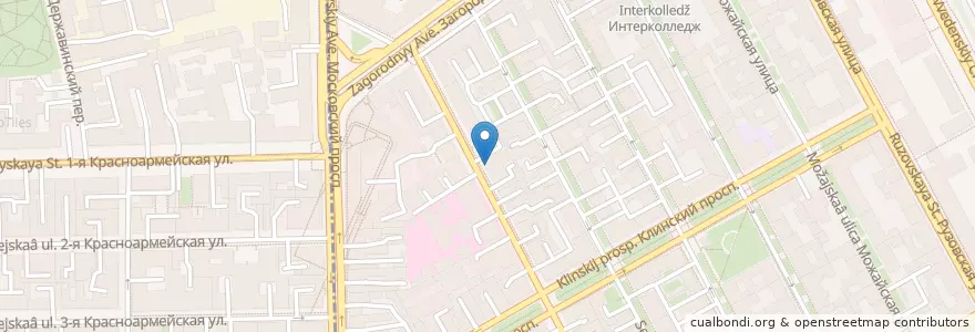 Mapa de ubicacion de Вера+ en Russia, Northwestern Federal District, Leningrad Oblast, Saint Petersburg, Адмиралтейский Район, Округ Семёновский.