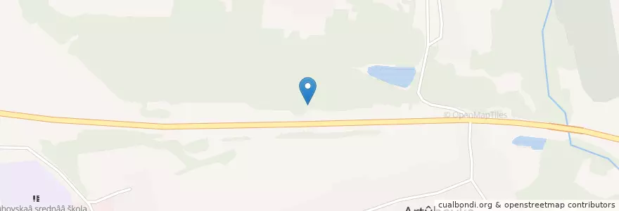 Mapa de ubicacion de Артюховский сельсовет en Russia, Central Federal District, Kursk Oblast, Oktyabrsky District, Артюховский Сельсовет.