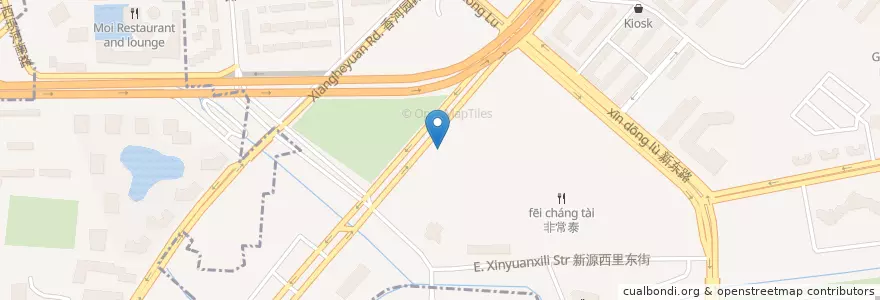 Mapa de ubicacion de Durty Nellie's en 中国, 北京市, 河北省, 朝阳区 / Chaoyang.