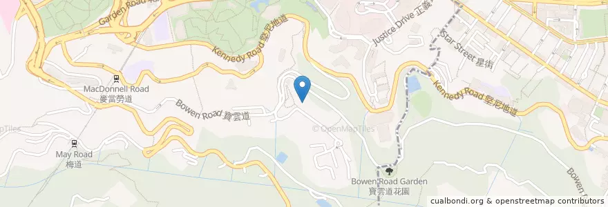 Mapa de ubicacion de 猶太教國際學校(小學部) Carmel Elementary School en China, Guangdong, Hong Kong, Pulau Hong Kong, Wilayah Baru, 中西區 Central And Western District.