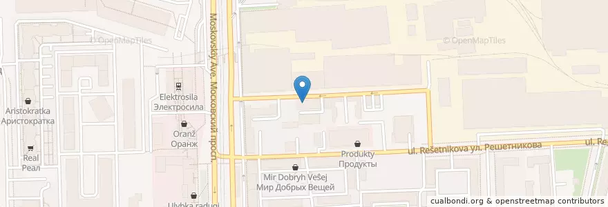 Mapa de ubicacion de ЛенМед en Russie, District Fédéral Du Nord-Ouest, Oblast De Léningrad, Saint-Pétersbourg, Московский Район, Округ Московская Застава.