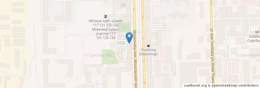 Mapa de ubicacion de Интеза en Russland, Föderationskreis Nordwest, Oblast Leningrad, Sankt Petersburg, Moskauer Rajon, Округ Московская Застава.