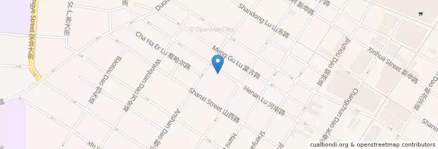Mapa de ubicacion de 和平老年病医院 en Chine, Tianjin, Hebei, 和平区 (Heping).