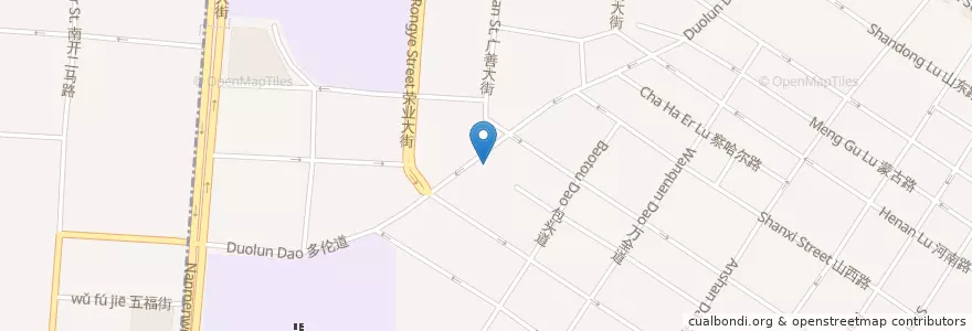 Mapa de ubicacion de Jin Hua Hospital en China, Tianjin, Hebei, Heping District.