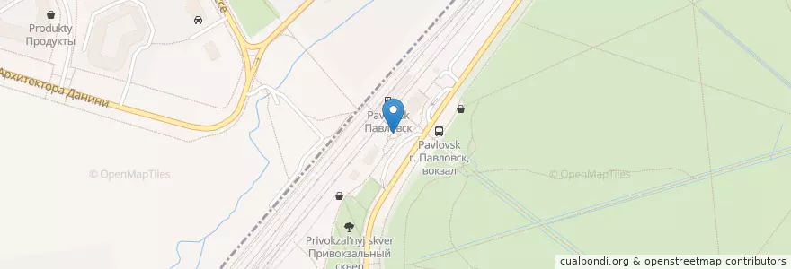 Mapa de ubicacion de Keb House & Good Coffee en ロシア, 北西連邦管区, レニングラード州, サンクト ペテルブルク, Пушкинский Район.