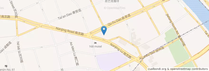 Mapa de ubicacion de 公安医院 Gong An Hospital en Cina, Tientsin, Hebei, 和平区 (Heping).