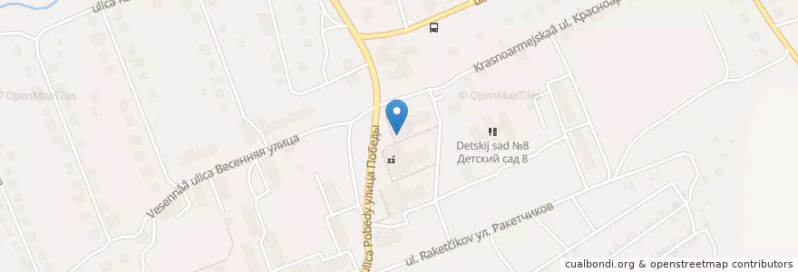 Mapa de ubicacion de Сбербанк en 러시아, Центральный Федеральный Округ, Московская Область, Городской Округ Ступино.
