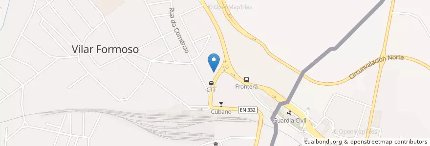 Mapa de ubicacion de Novo Banco en 포르투갈, Centro, Guarda, Beira Interior Norte, Almeida, Vilar Formoso.