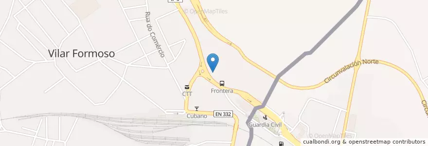 Mapa de ubicacion de Millennium bcp en Portugal, Mitte, Guarda, Beira Interior Norte, Almeida.